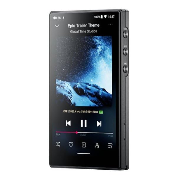 FiiO JM21 Digital Audio Player with 4+64GB Memory (Black): Amazon